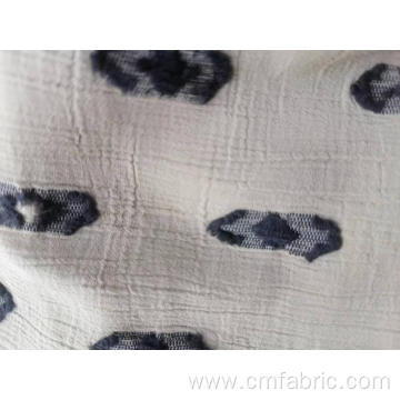 100% Polyester crepe Chiffon swiss dot fabric